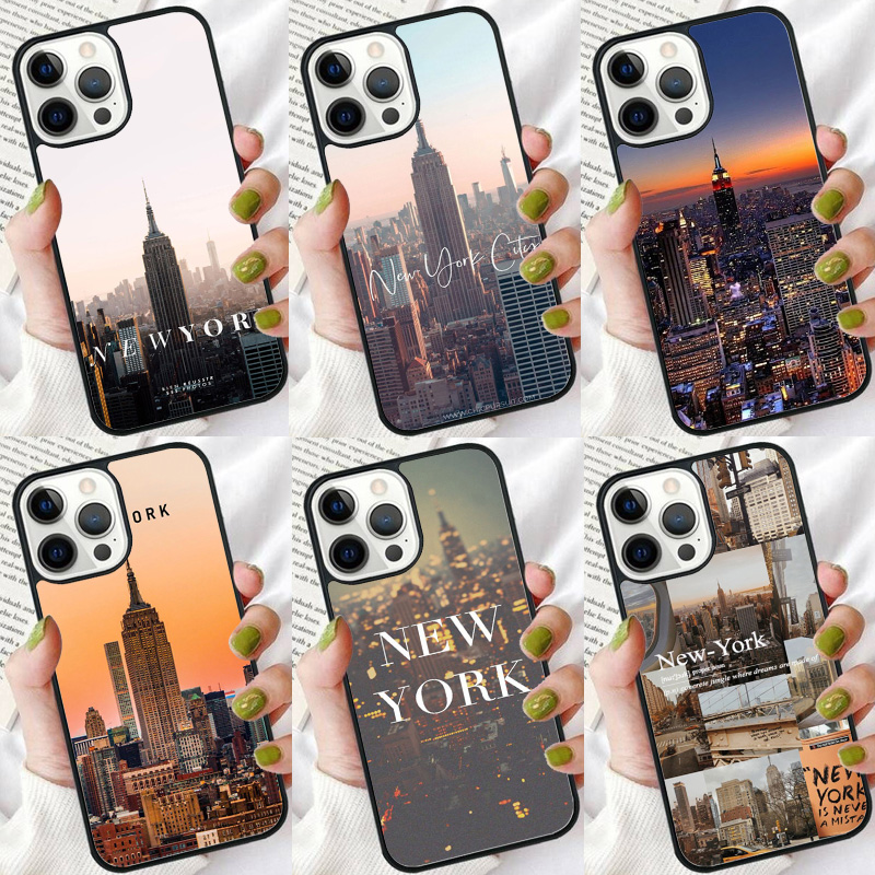 Phone Cases York - ニューヨークシティ柄 iPhoneケース iPhone 17 Air 16
