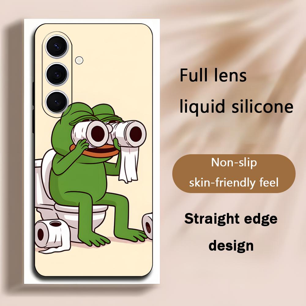 Phone Cases Galaxy S23 - 悲しいペペのカエルが描かれたクールなスマホケース、Samsung Galaxy S25 S24 S23 S22