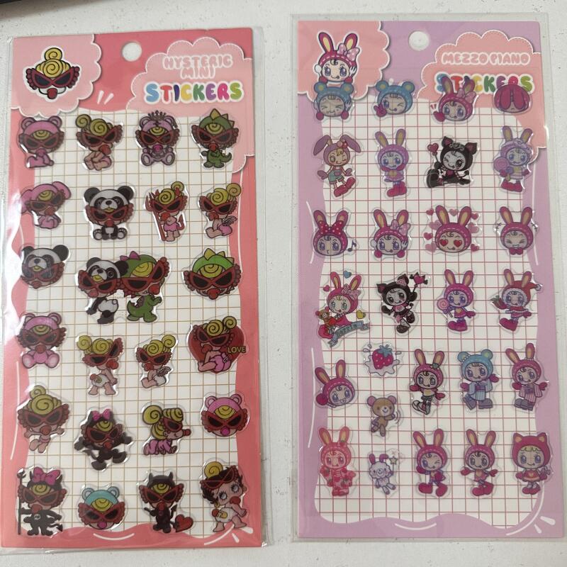 Phone Cases For Boys - ヒステリックミニベリー漫画ドリップグルーソフトステッカーアニメ周辺玩具ステッカーDIYハンドブック電話ケースギフト男の子女の子向け