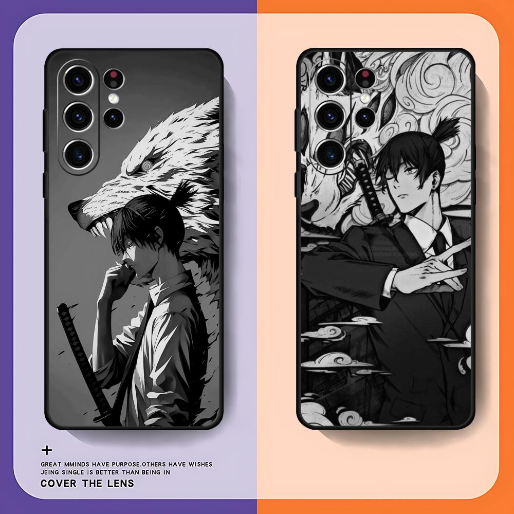 Phone Cases Galaxy S23 - チェンソーマン 高川アキ スマホケース Samsung Galaxy S25