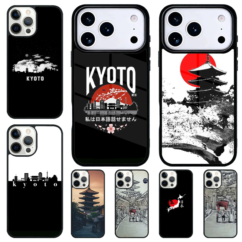 Phone Cases Kyoto - 京都日本古都ソフトフォンケース iPhone 17 Air 16 15