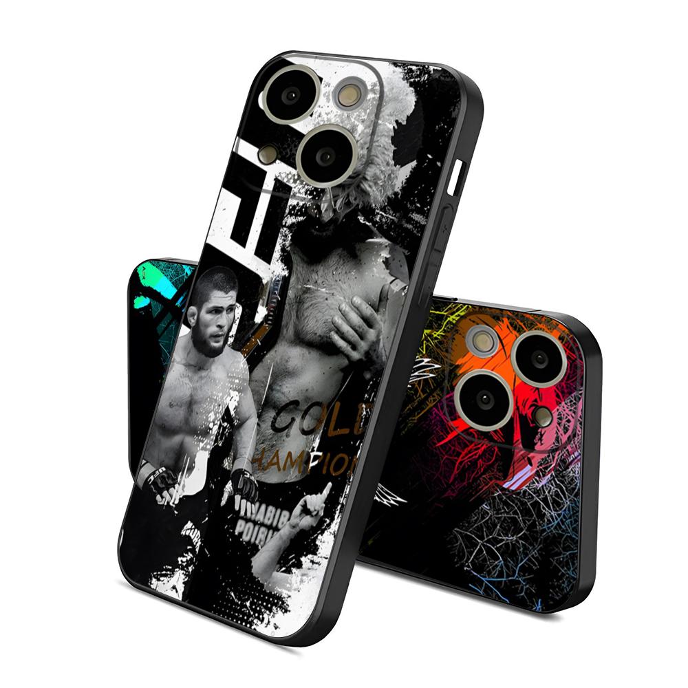 Phone Cases Nyc - Khabib-iPhone用のufc電話ケース,15 pro max,14,13,16,12 mini,11,xr,x,xs max,8,7 plus