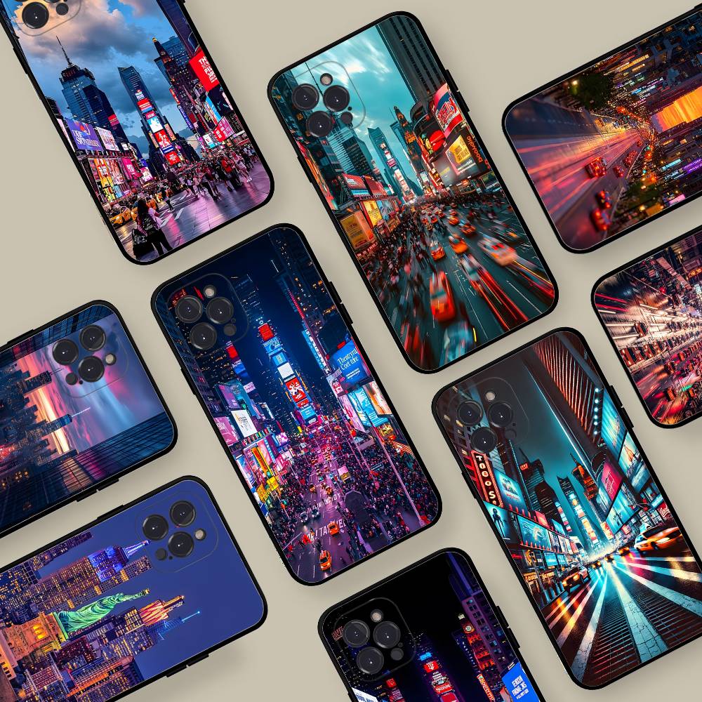 ニューヨークシティ タイムズスクエア iPhone 17 A - Phone Cases York のレビューと価格
