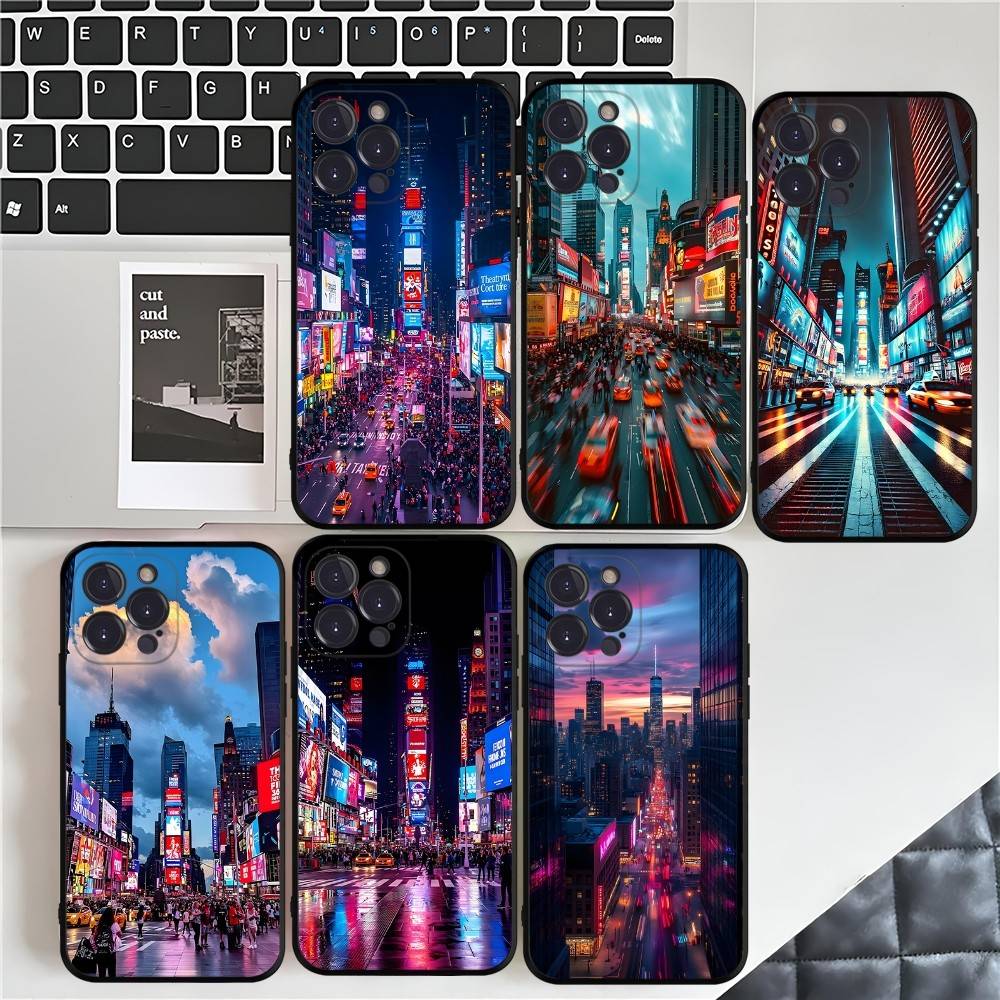 ニューヨークシティ タイムズスクエア iPhone 17 A - Phone Cases York のレビューと価格