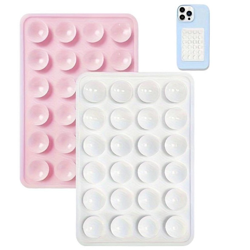 シリコン吸着式スマホケースマウント、滑り止め粘着グリップ、シ - Phone Cases Amazon のレビューと価格