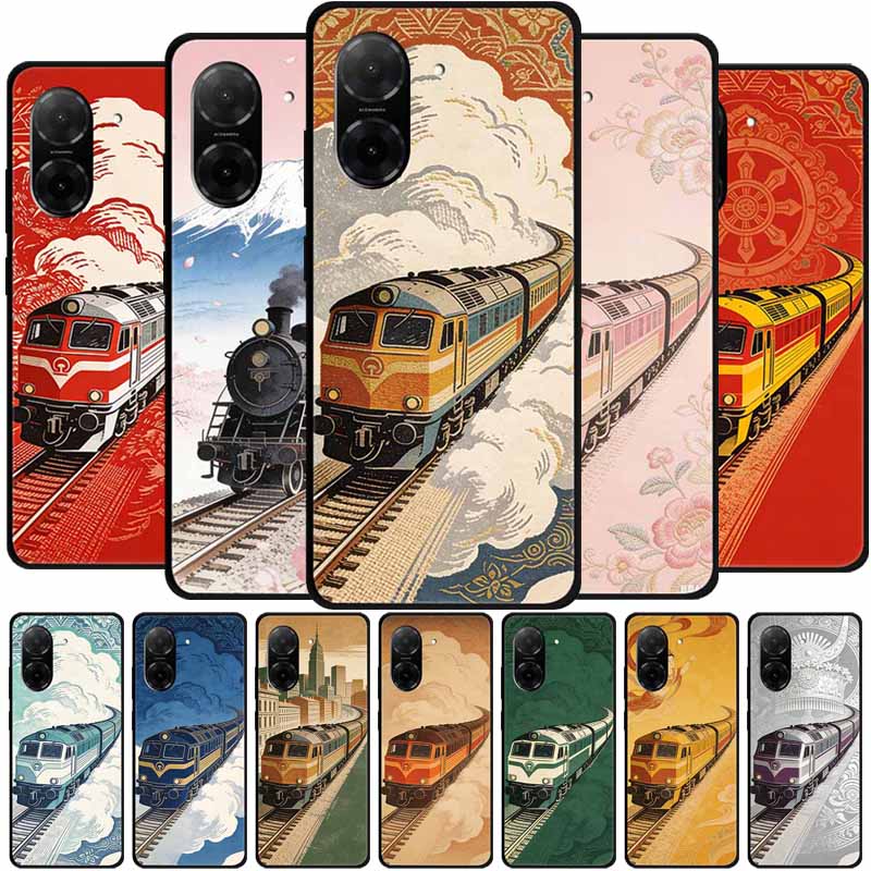 Redmi A5ケース 173mm 鉄道列車柄 ソフトシリコ - Phone Cases Eu のレビューと価格