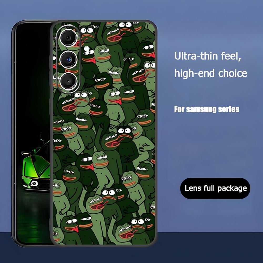 悲しいペペのカエルが描かれたクールなスマホケース、Samsu - Phone Cases Galaxy S23 のレビューと価格