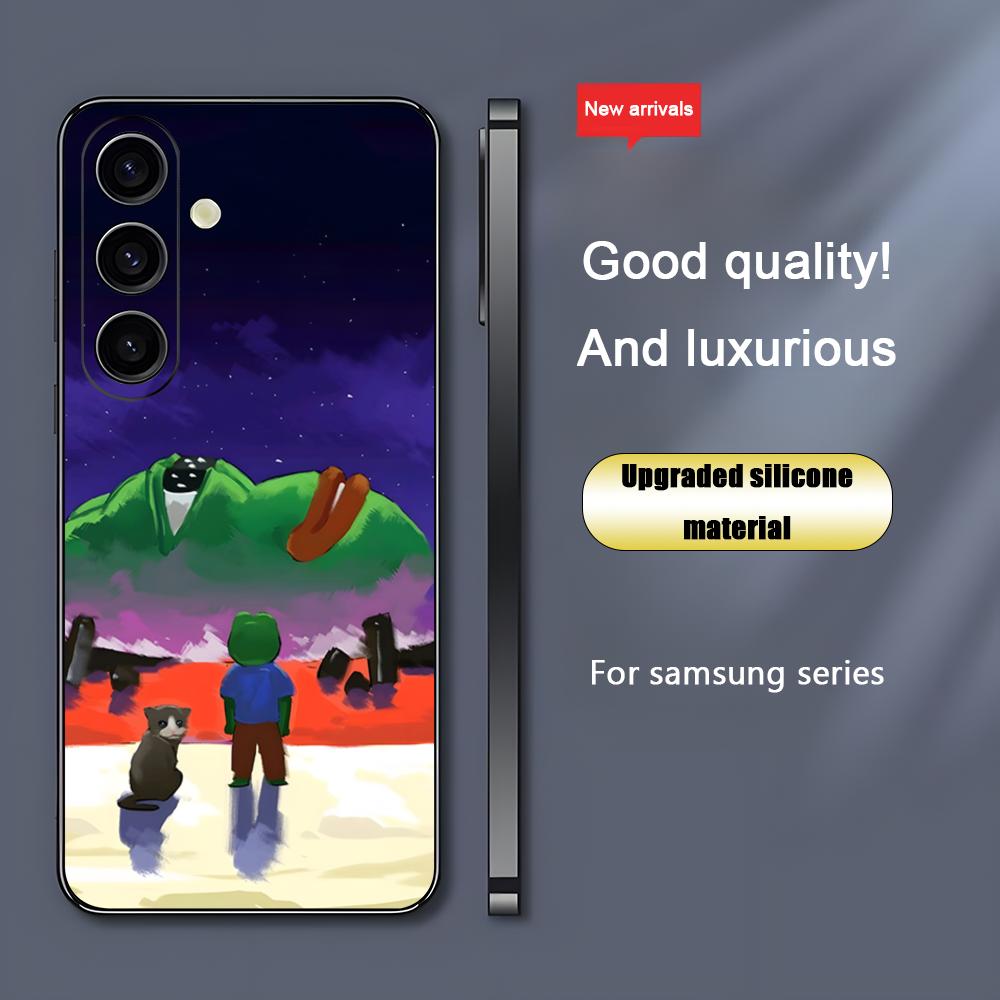 悲しいペペのカエルが描かれたクールなスマホケース、Samsu - Phone Cases Galaxy S23 のレビューと価格