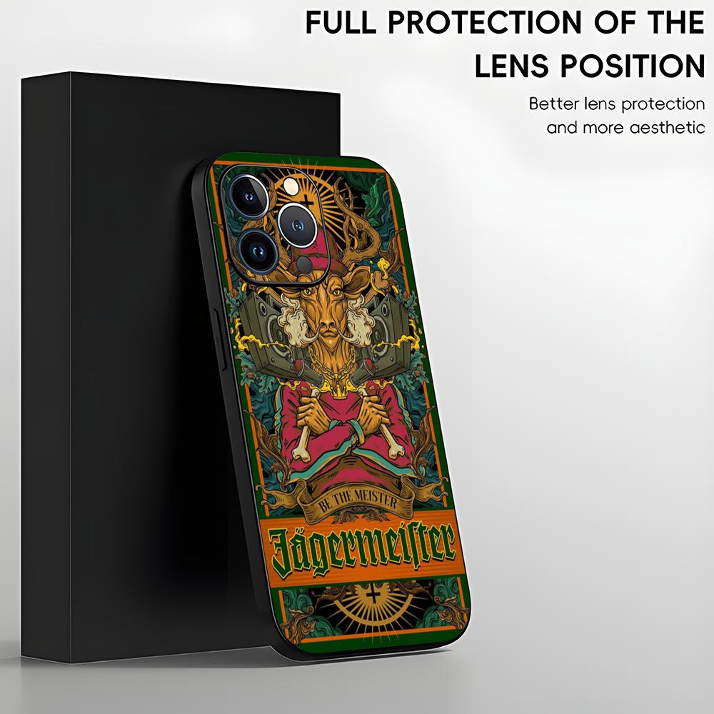 J-Jager-meistersロゴ入りiPhoneケース  - Phone Cases Amazon のレビューと価格
