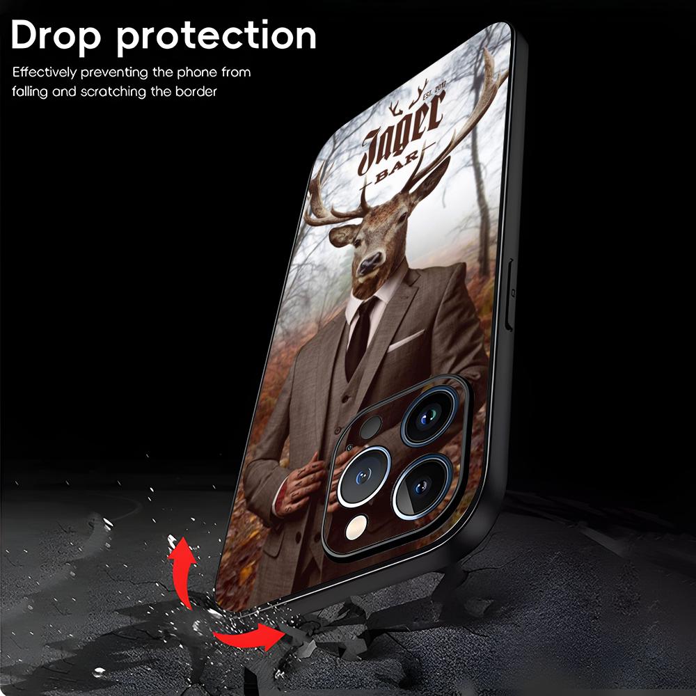 J-Jager-meistersロゴ入りiPhoneケース  - Phone Cases Amazon のレビューと価格