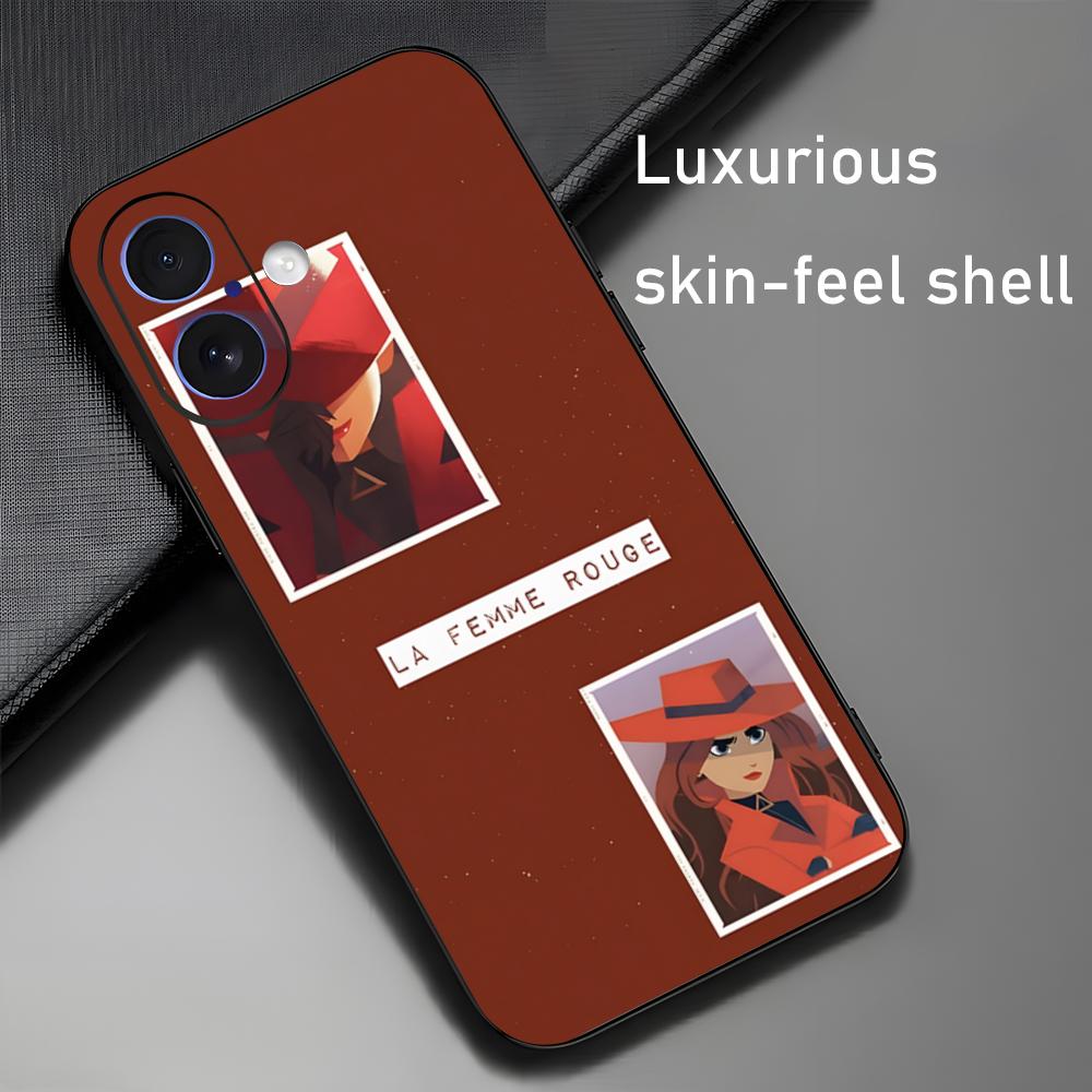 ホットなカルメン・サンディエゴの漫画風iPhoneケース i - Phone Cases Amazon のレビューと価格