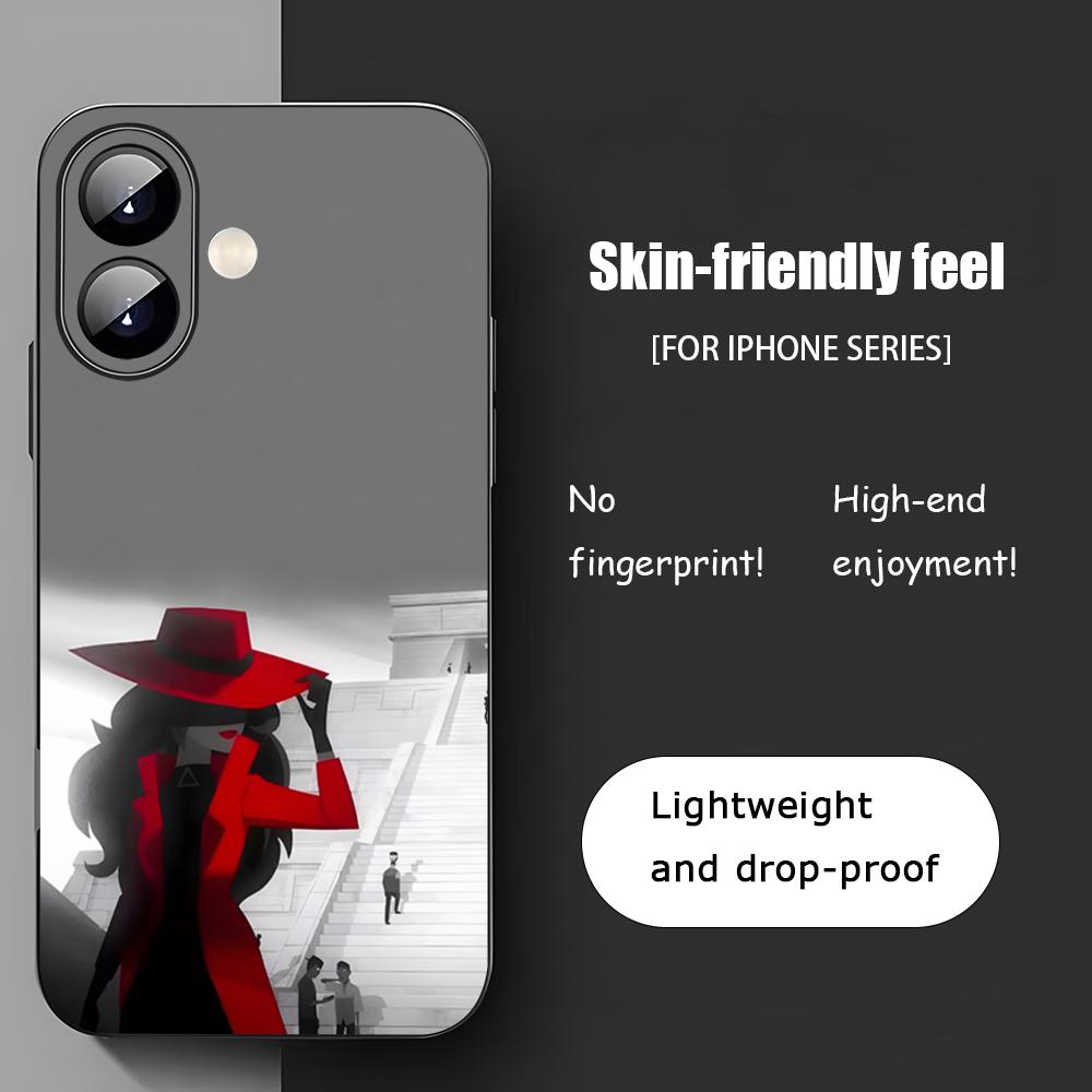 ホットなカルメン・サンディエゴの漫画風iPhoneケース i - Phone Cases Amazon のレビューと価格
