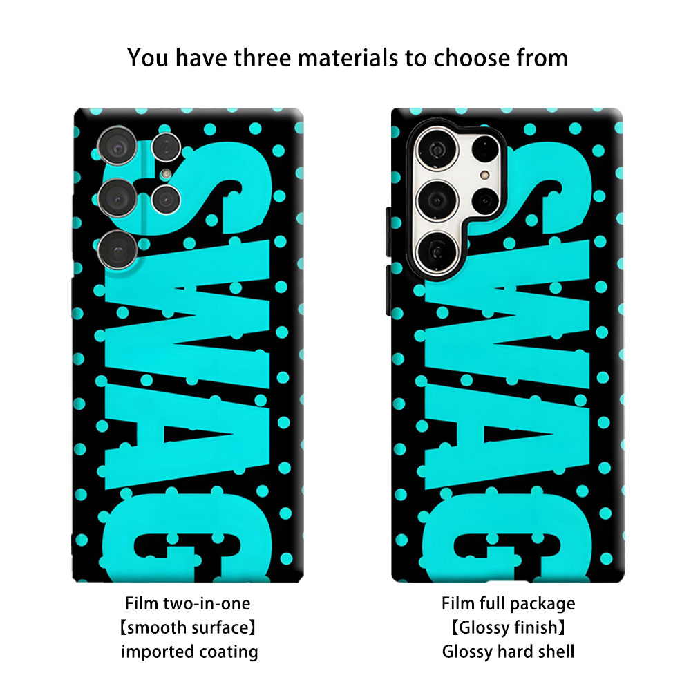 ネオンドットタイポフォンケース サムスンギャラクシーS26  - Phone Cases Typo のレビューと価格