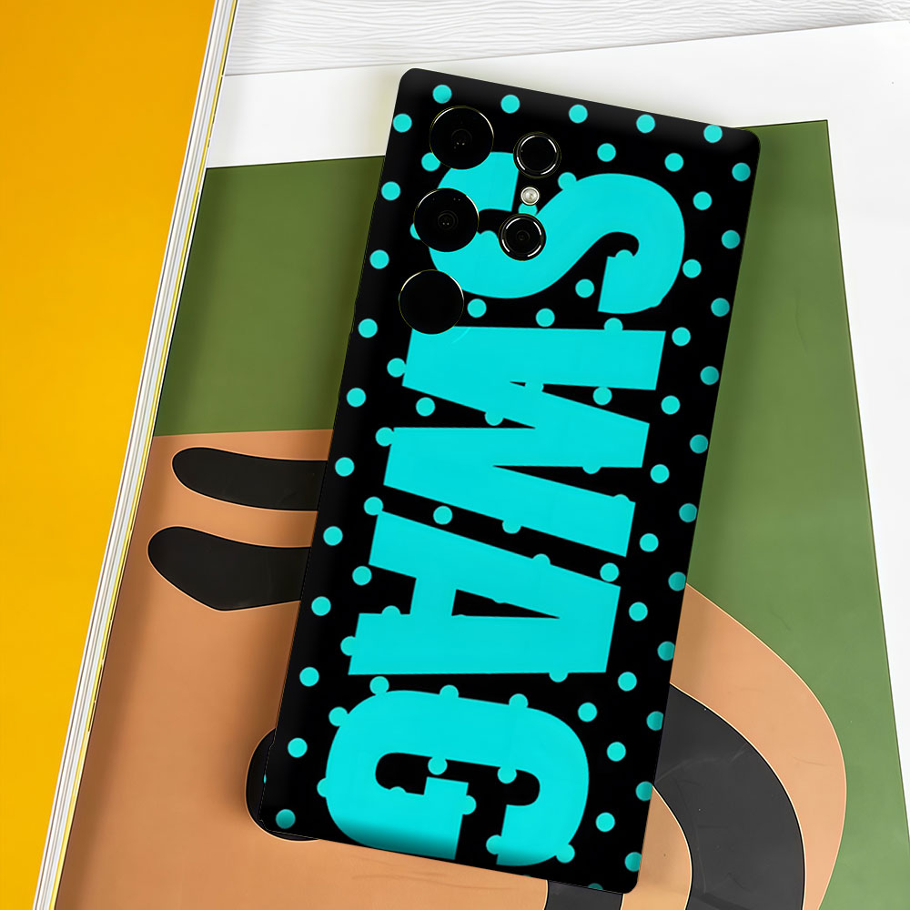 ネオンドットタイポフォンケース サムスンギャラクシーS26  - Phone Cases Typo のレビューと価格