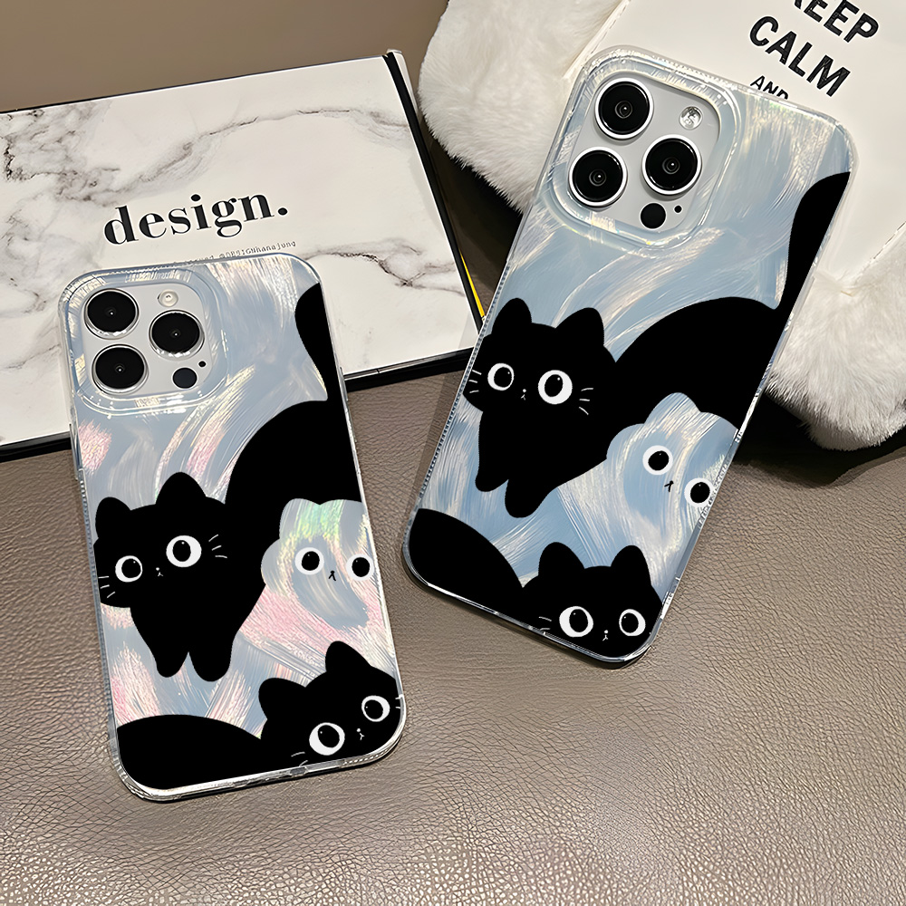 高級猫柄iPhoneケース iPhone 13 11 17  - Phone Cases Cat のレビューと価格