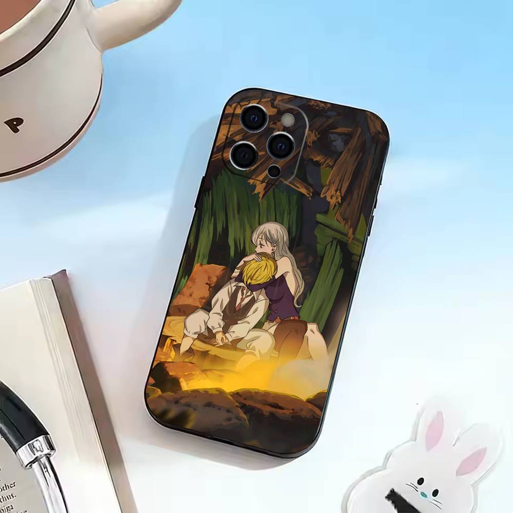 EUカートゥーンズ T-七つの大罪 スマホケース ソフトブラ - Phone Cases Eu のレビューと価格