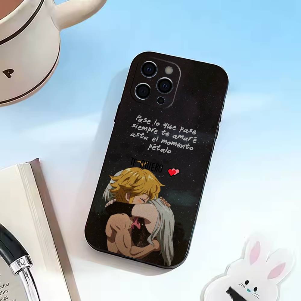 EUカートゥーンズ T-七つの大罪 スマホケース ソフトブラ - Phone Cases Eu のレビューと価格
