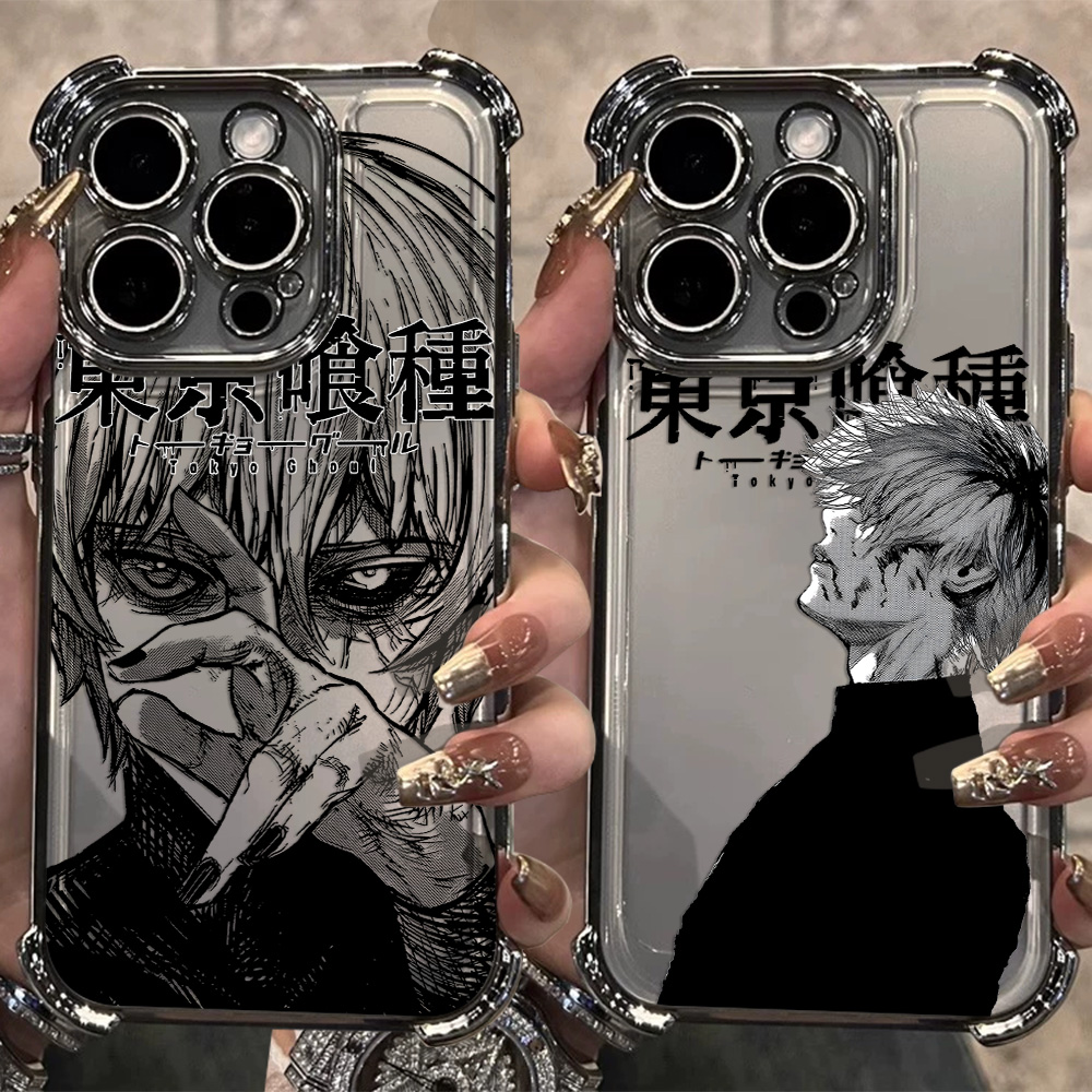 新登場クールな東京喰種アニメメッキ加工スマホケース Sams - Phone Cases Tokyo のレビューと価格