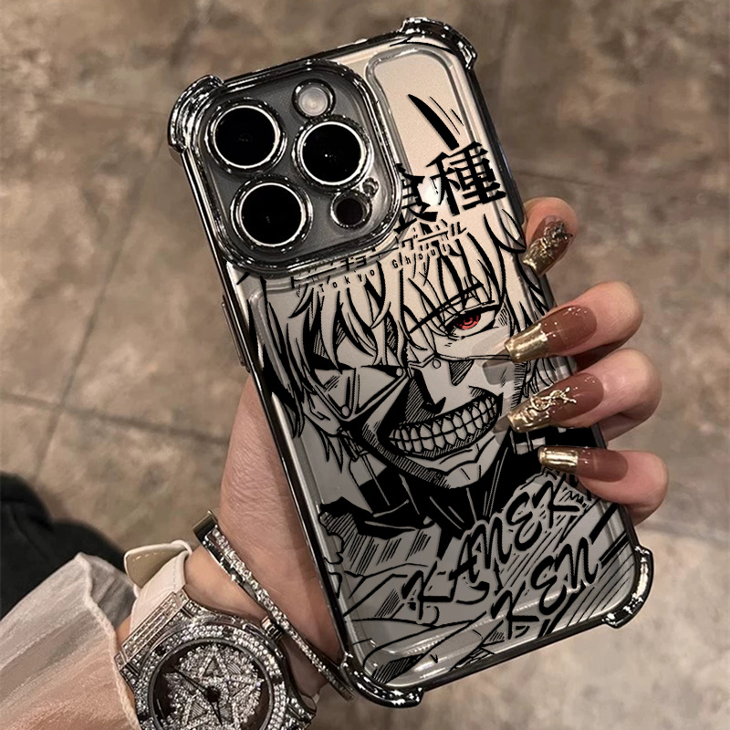 新登場クールな東京喰種アニメメッキ加工スマホケース Sams - Phone Cases Tokyo のレビューと価格