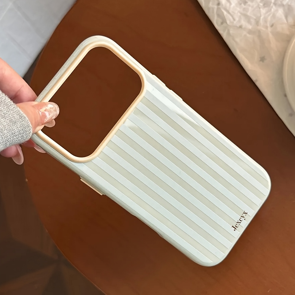 高級韓国ファッションストライプキャンディーカラーソフトTPU - Phone Cases Expensive のレビューと価格