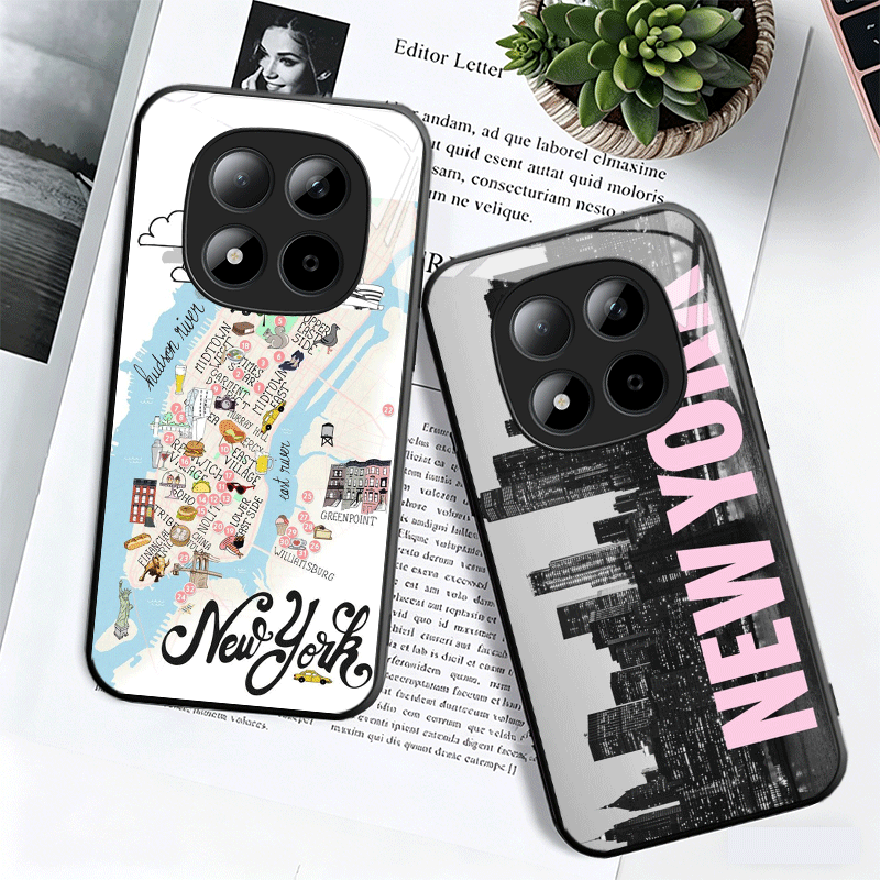 ニューヨークシティ ガラス製スマホケース Xiaomi Re - Phone Cases York のレビューと価格