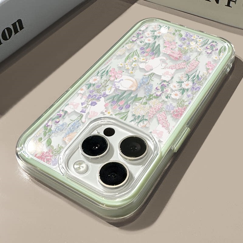 可愛い花猫スワンソフトシリコンクリアスマホケース iPhon - Phone Cases Cat のレビューと価格
