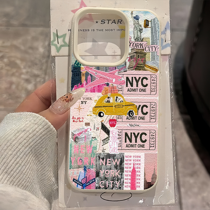 ニューヨーク旅行コラージュ柄スマホケース（Samsung G - Phone Cases York のレビューと価格