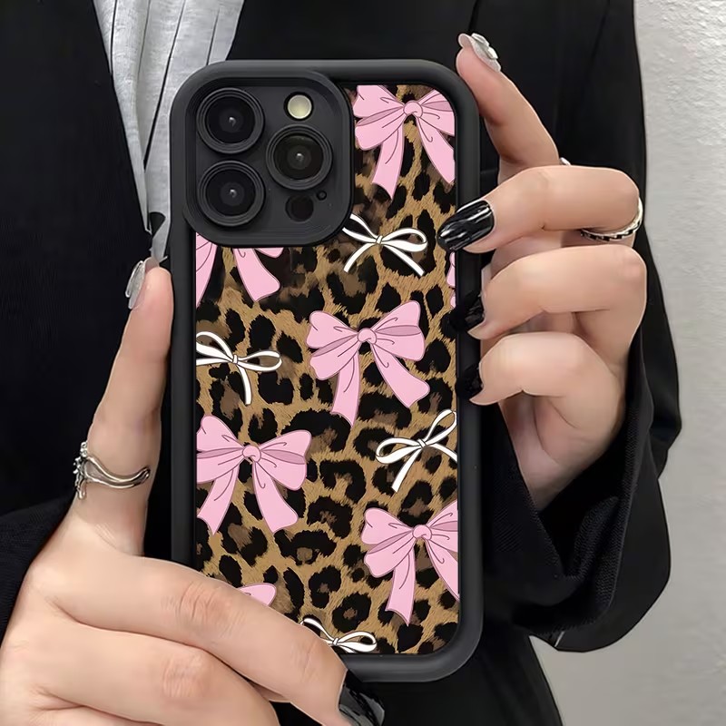 レオパード柄リボン付きスマホケース iPhone 18 17 - Phone Cases Iphone 17 Pro Max のレビューと価格