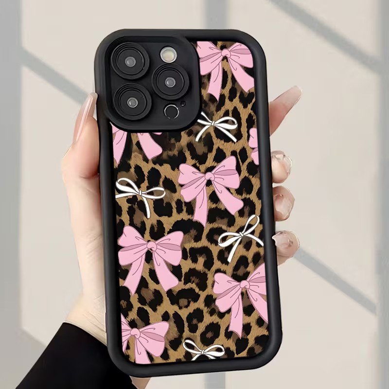 レオパード柄リボン付きスマホケース iPhone 18 17 - Phone Cases Iphone 17 Pro Max のレビューと価格