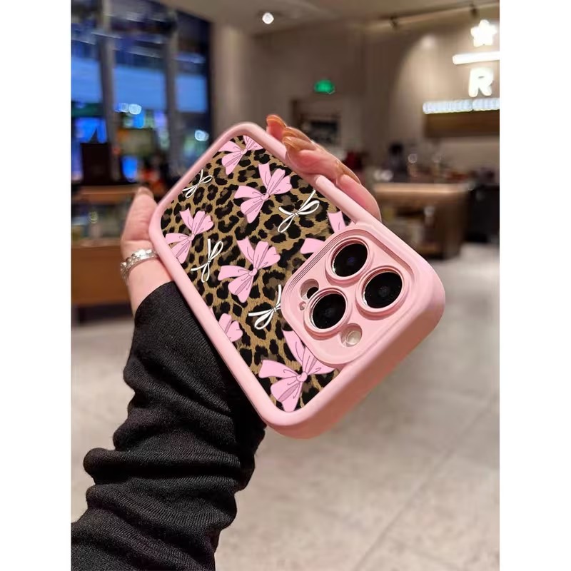 レオパード柄リボン付きスマホケース iPhone 18 17 - Phone Cases Iphone 17 Pro Max のレビューと価格