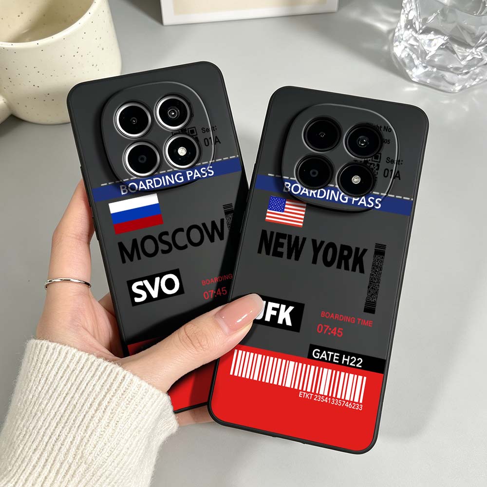 旅行チケット ニューヨーク モスクワ Xiaomi Mi P - Phone Cases York のレビューと価格