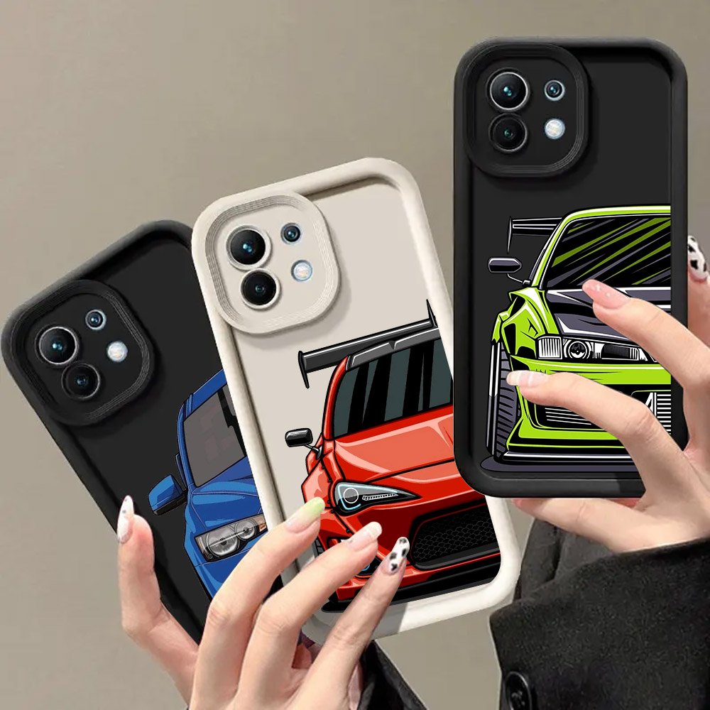 漫画風東京JDMドリフトスポーツカー柄スマホケース Xiao - Phone Cases Tokyo のレビューと価格
