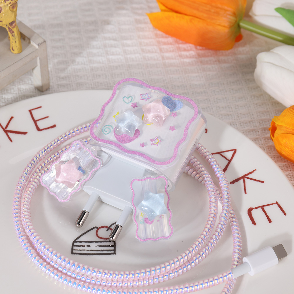 新しい漫画柄充電器データケーブルケースプロテクターと巻き取り - Phone Cases Eu のレビューと価格