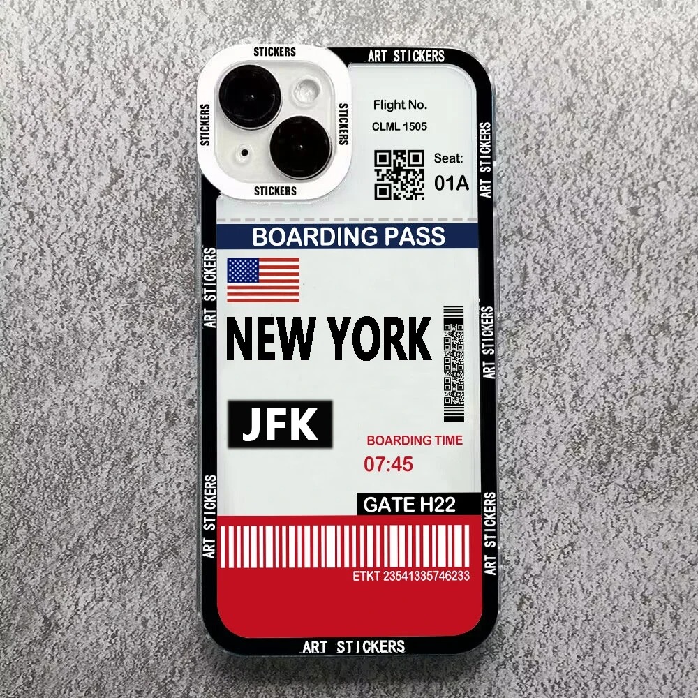 世界都市旅行チケットラベル電話ケース三星銀河 S10 S20 - Phone Cases York のレビューと価格