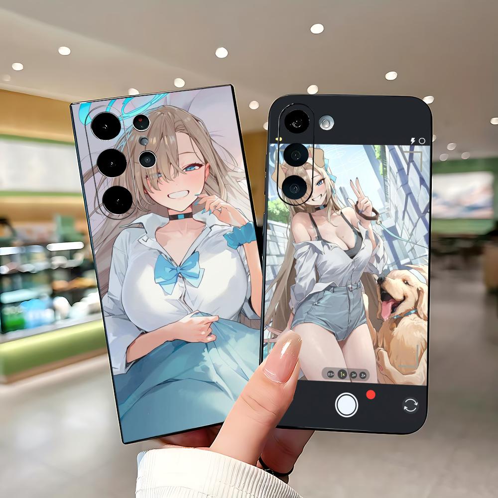 ホットブルーアーカイブ グリルアスナ スマホケース サムスン - Phone Cases Galaxy S23 のレビューと価格